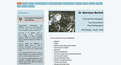 Desktop Screenshot of glorianabartoli.com